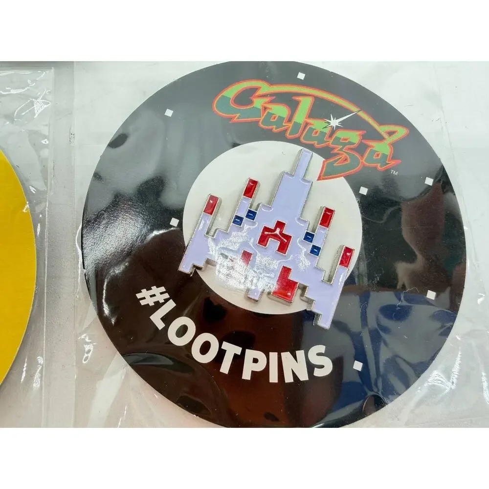 Loot Crate Enamel Pin Lot Adventure Time Courage Bob's Burgers Galaga New